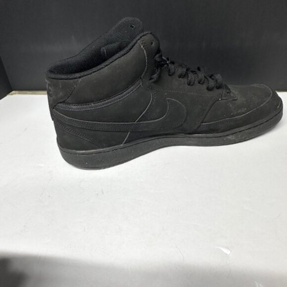Nike Court Vision Mid Triple Black Men's Size 12 - Picture 6 of 12